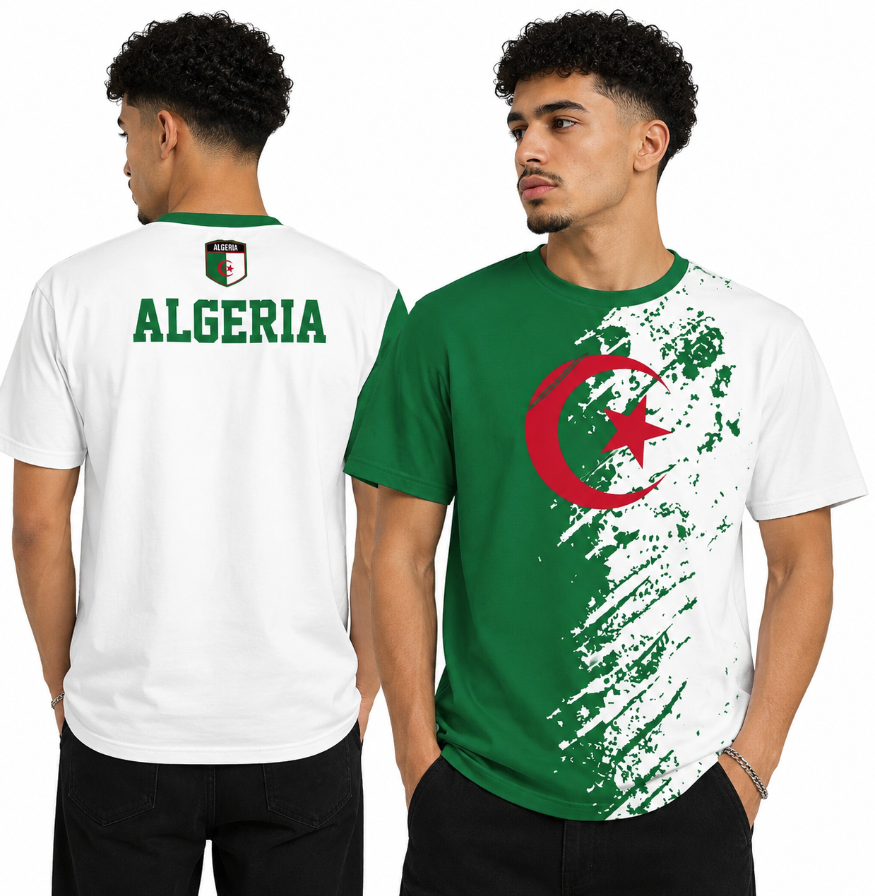 T-SHIRT FOOT ALGERIA